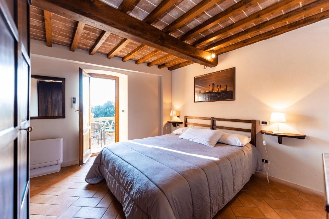 Case Vacanze Ranza, Casale Con Piscina E Relax San Gimignano Kültér fotó