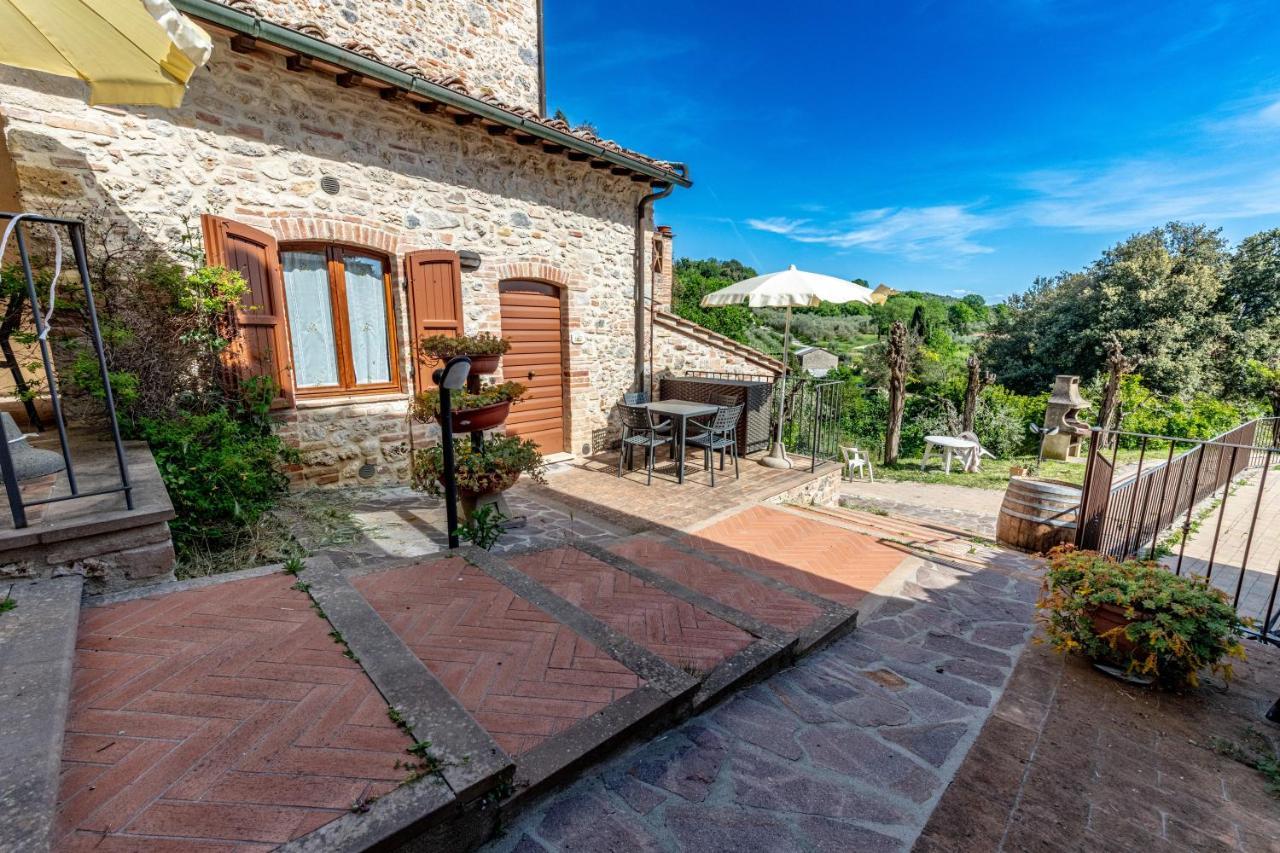 Case Vacanze Ranza, Casale Con Piscina E Relax San Gimignano Kültér fotó